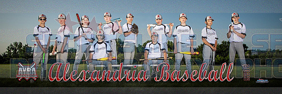 2025 Alexandria Youth Baseball Photo Day