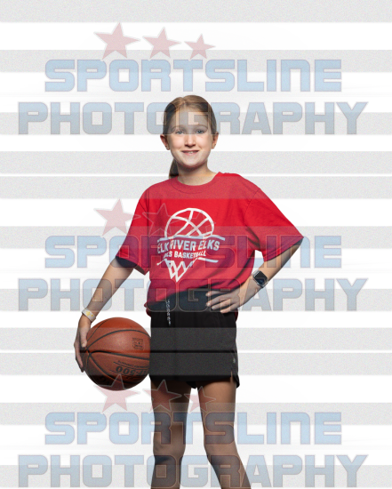 2025 Elk River Girls Youth Basketball Photo Day