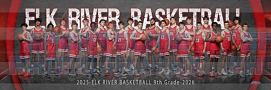 2025-26 Elk River Boys High School Basketball Photo Day