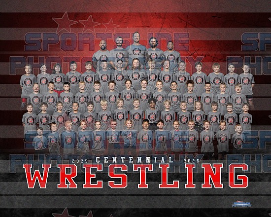 2025-26 Centennial Youth Wrestling Photo Day