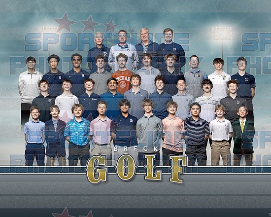 2026 Breck High School Boys Golf Photo Day
