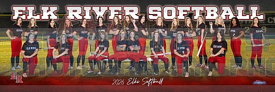 2026 Elk River High School Softball Photo Day