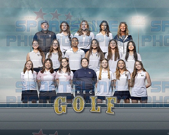 2026 Breck High School Girls Golf Photo Day