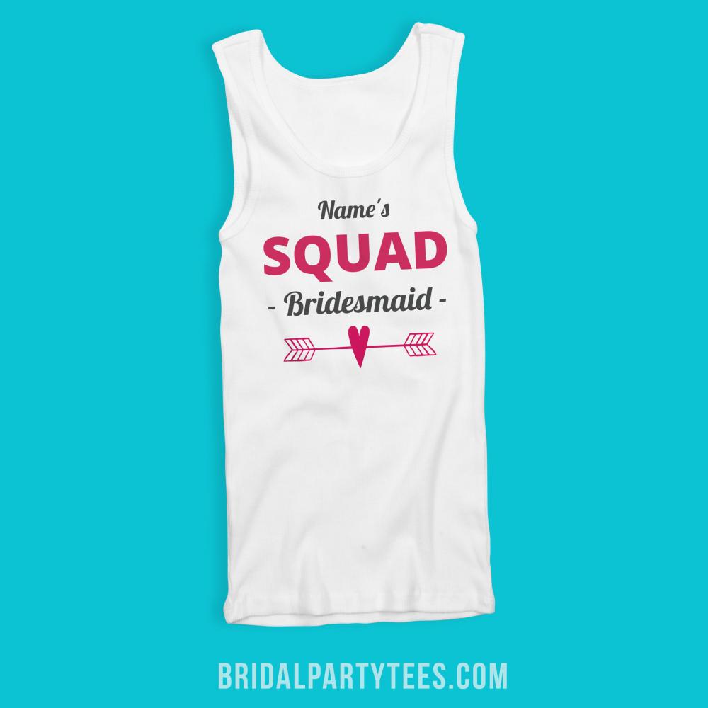 Bride's Squad Heart