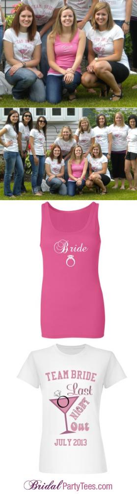 Bride To Be Pink Tank
