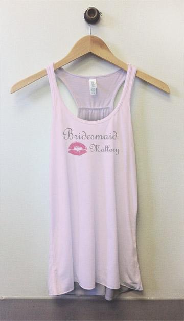 Bridesmaid Kiss Tank