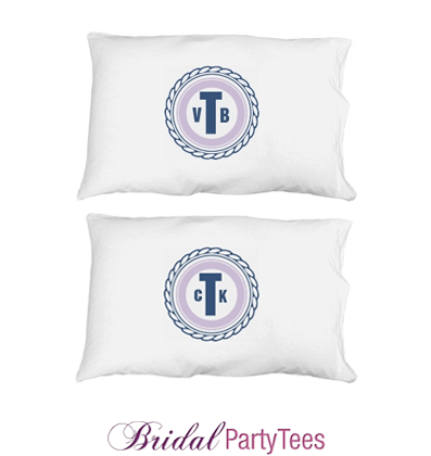 Custom Purple Monogram