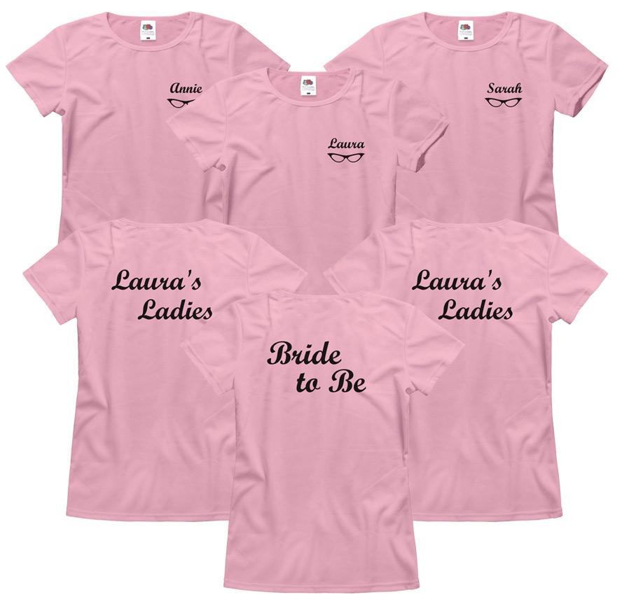 Pink Ladies Bridesmaid