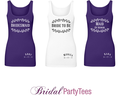 Maid Of Honor Arrow Heart