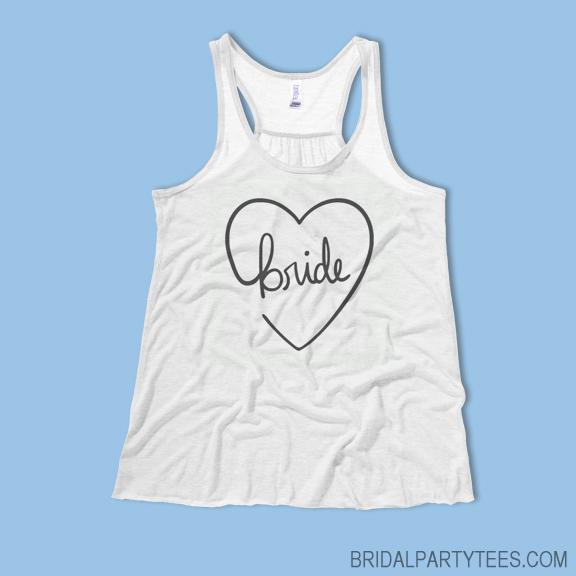 Bride Script Heart