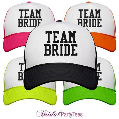 Team Bride Neon Pink
