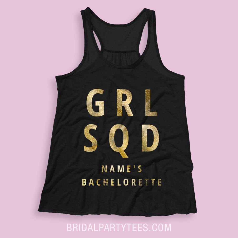 Gold Girl Squad Bachelorette