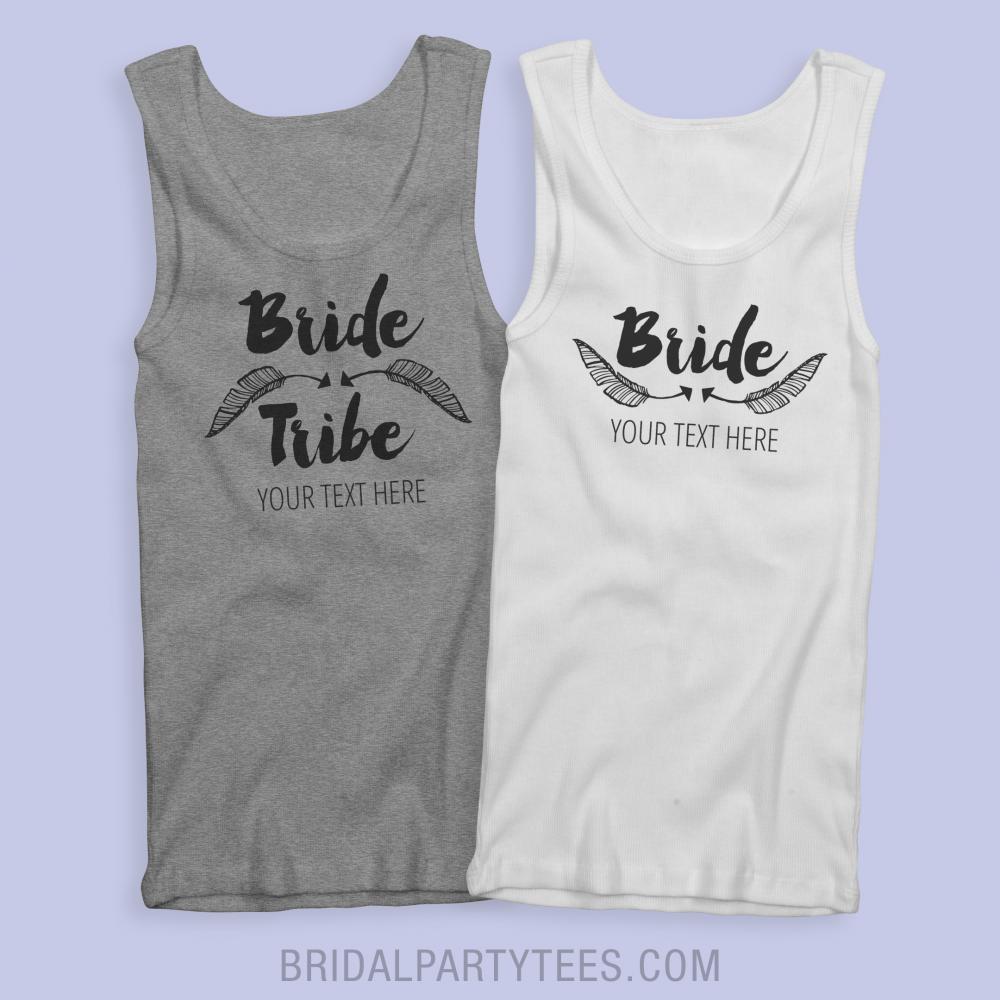 The Bride's Tribe With Feathers