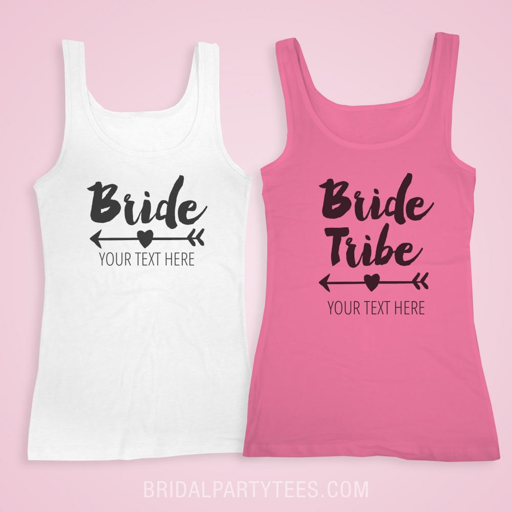 Matching Bride Heart Arrow