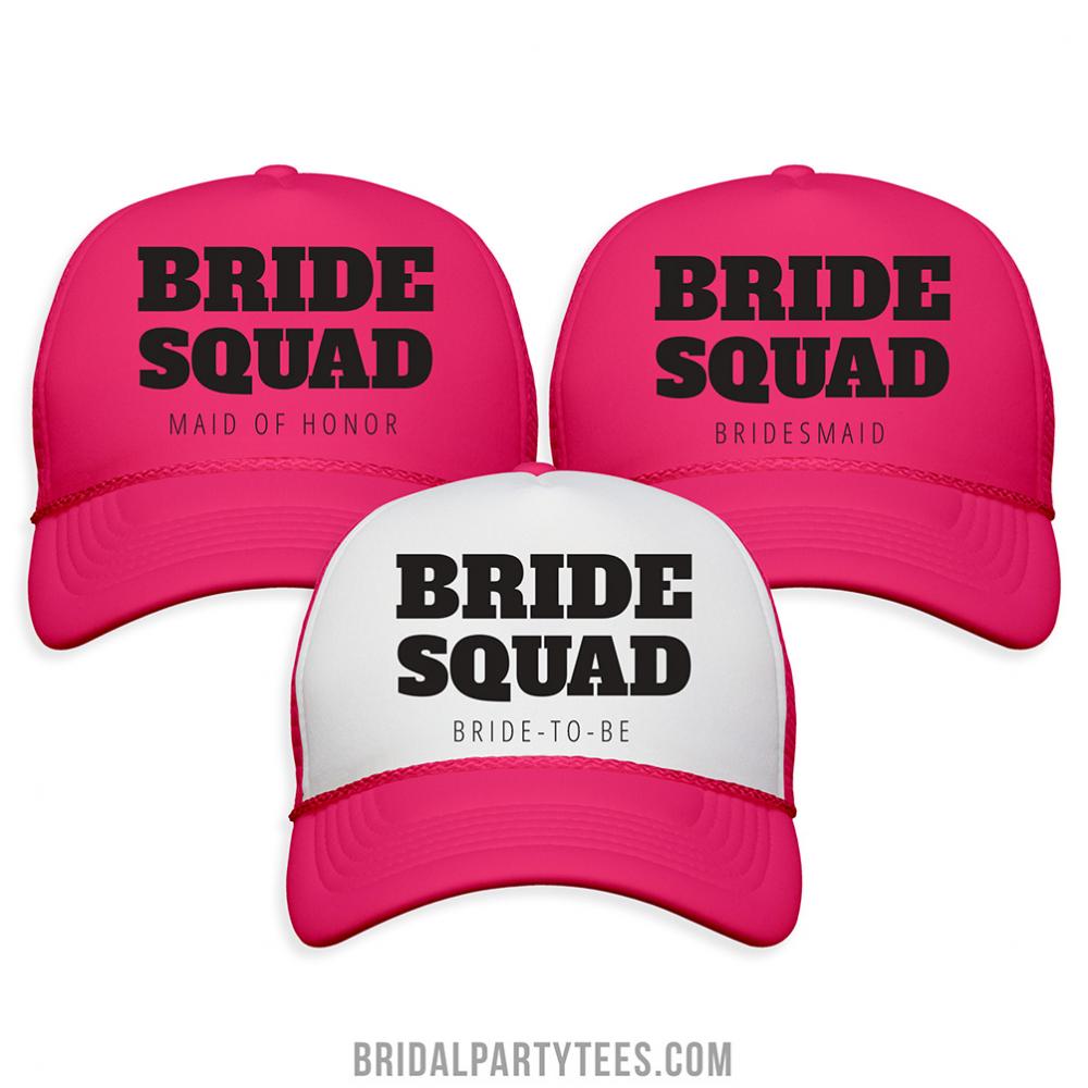 Bride Squad Bachelorette Neon