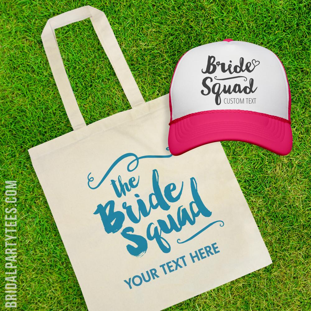 Snap Back Bride Squad Heart