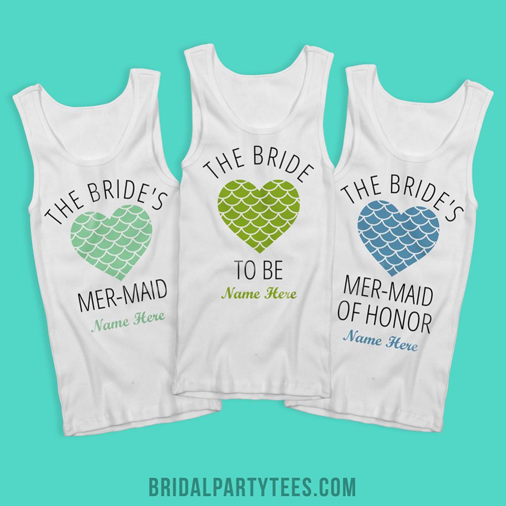 The Bride Mermaid Heart
