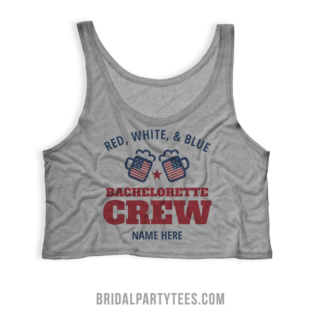 Patriotic Bachelorette Crew