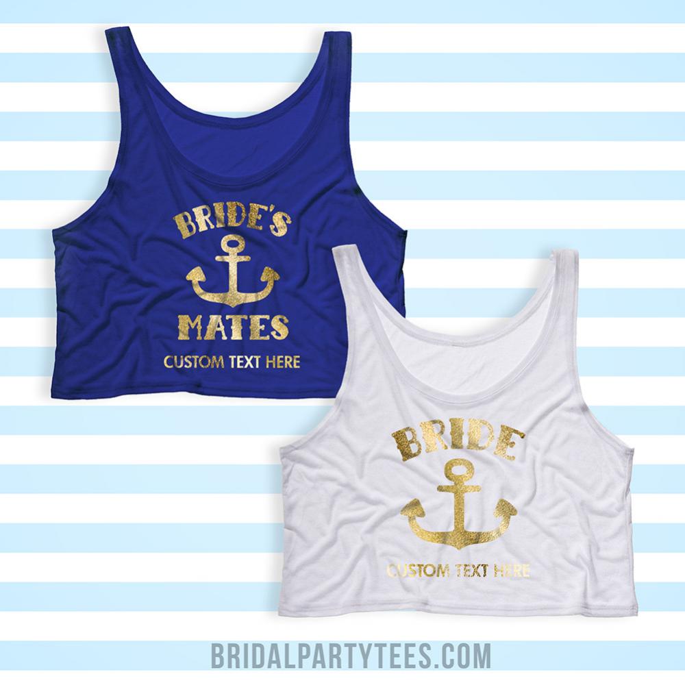 Gold Anchor Bride's Mates