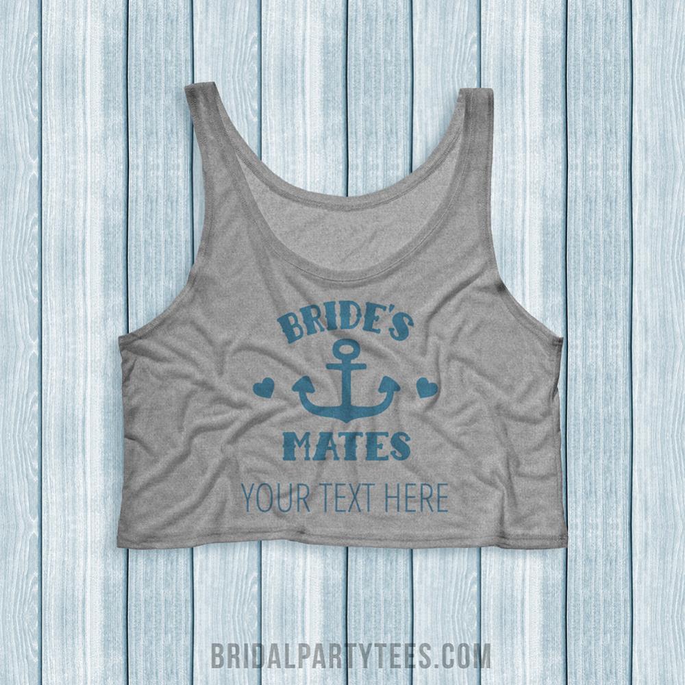 The Bride's Best Mates Custom Nautical Bachelorette