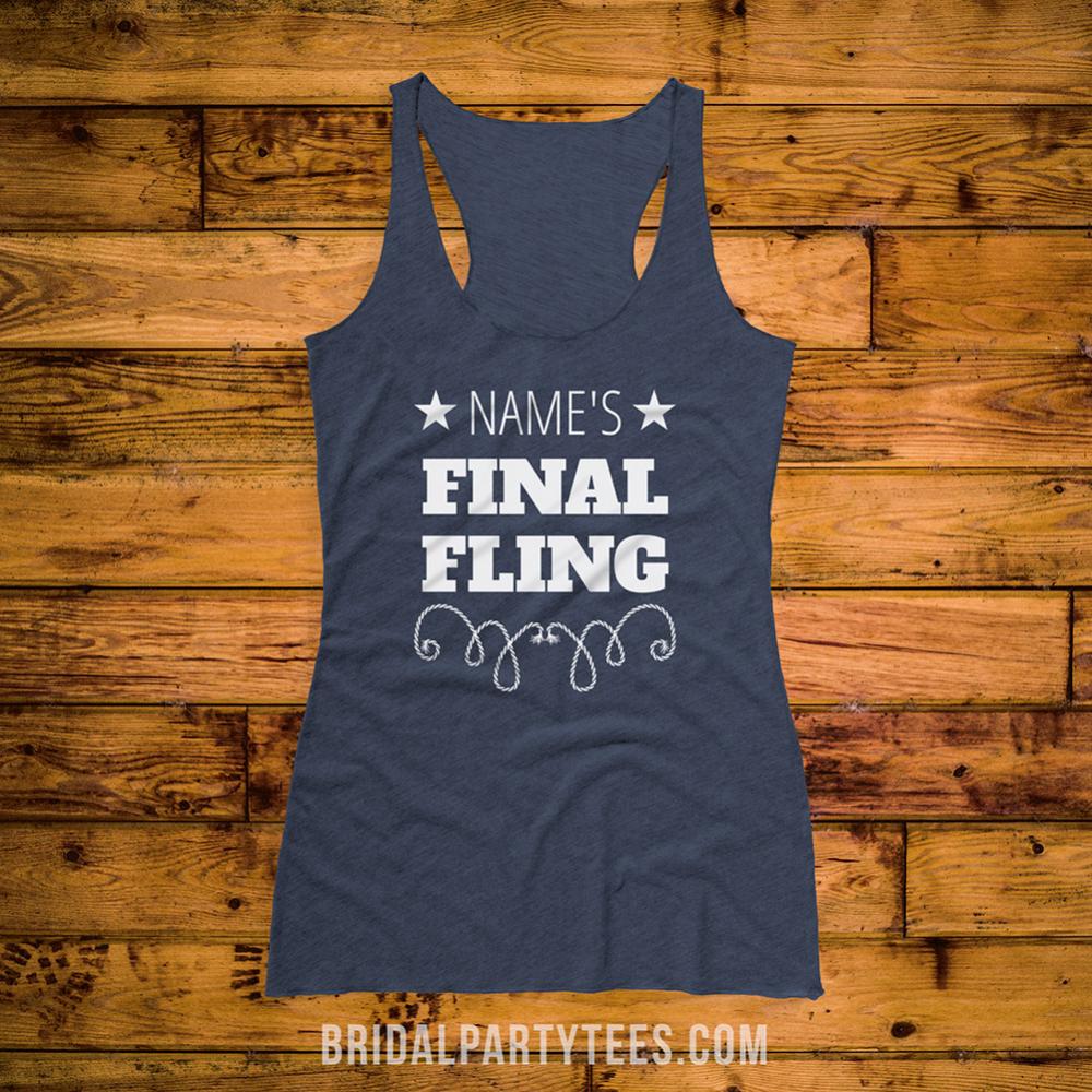 Country Bride's Final Fling