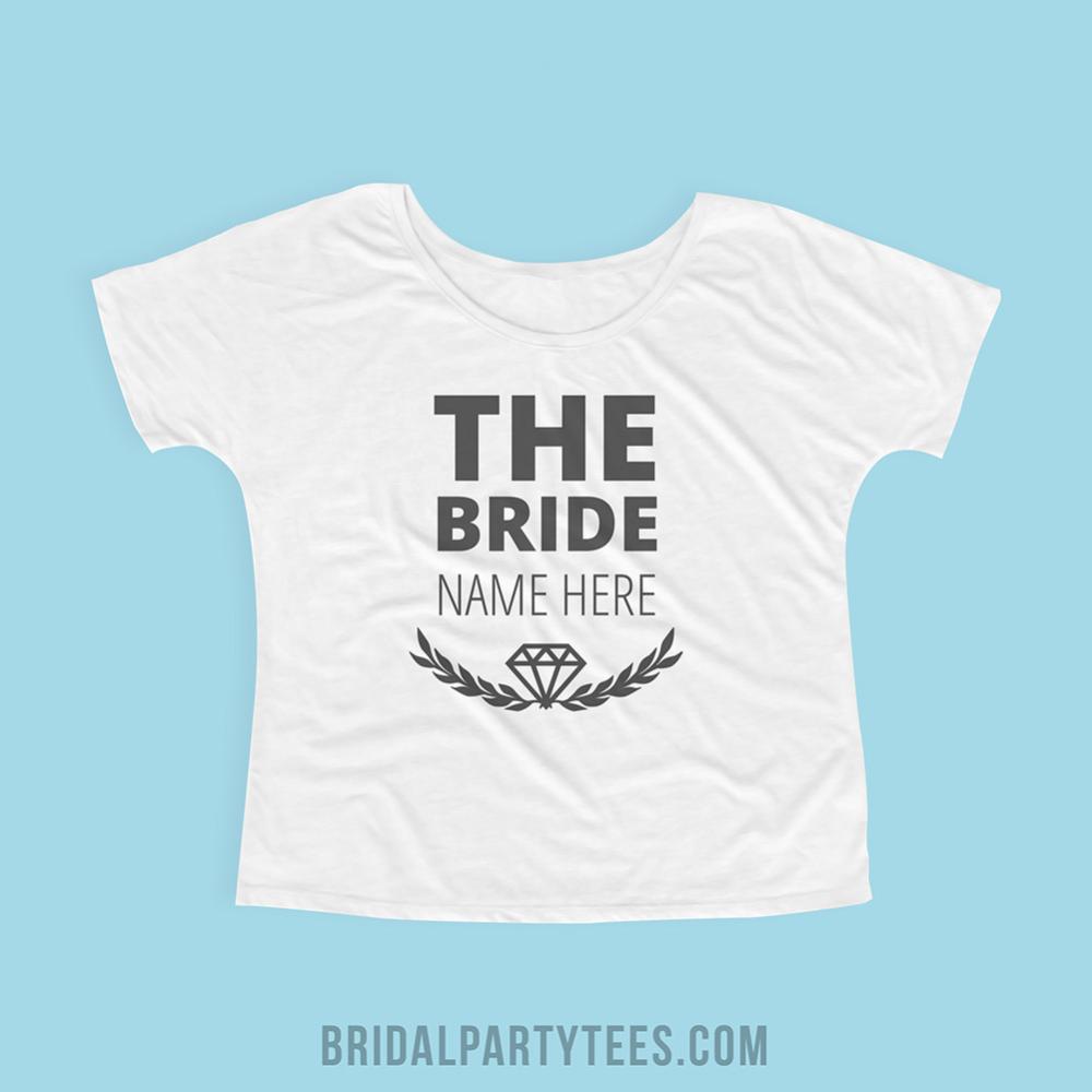 Trendy Diamond Matching Bride