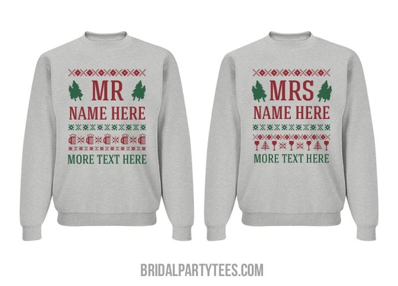 Custom Mrs/Wife Ugly Sweater
