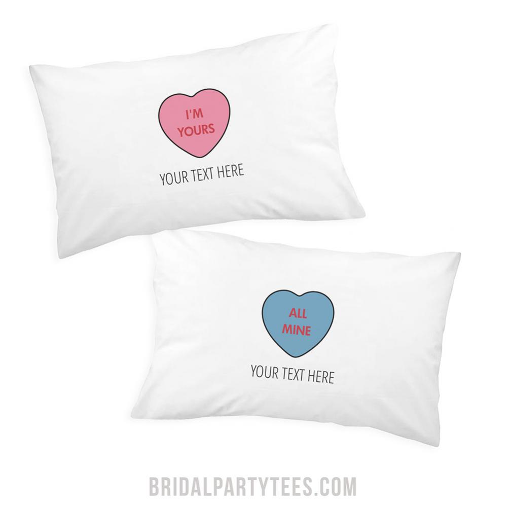 Custom Candy Heart Matching Couples