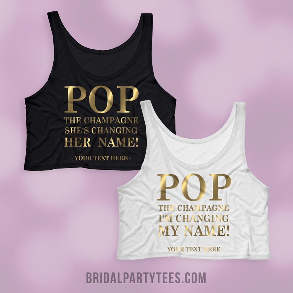 Pop Champagne Changing My Name
