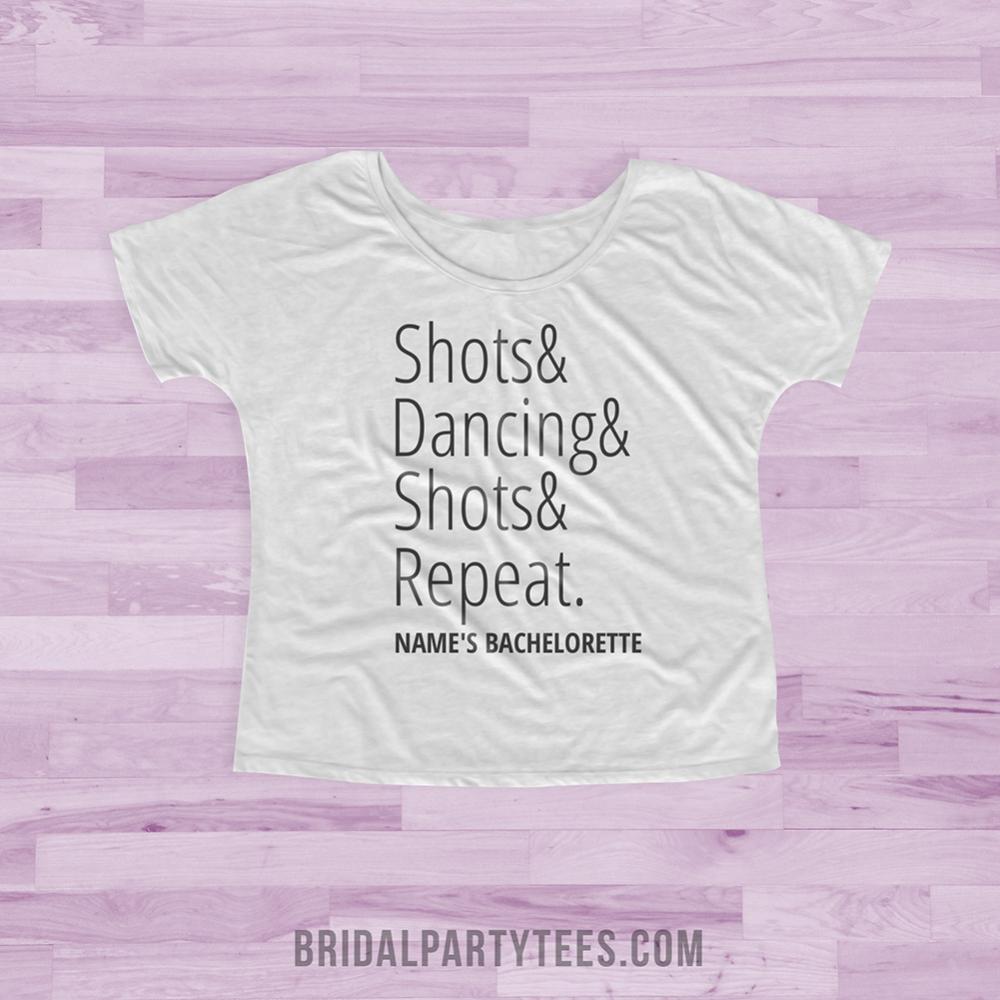 Bachelorette Shots Dancing Repeat