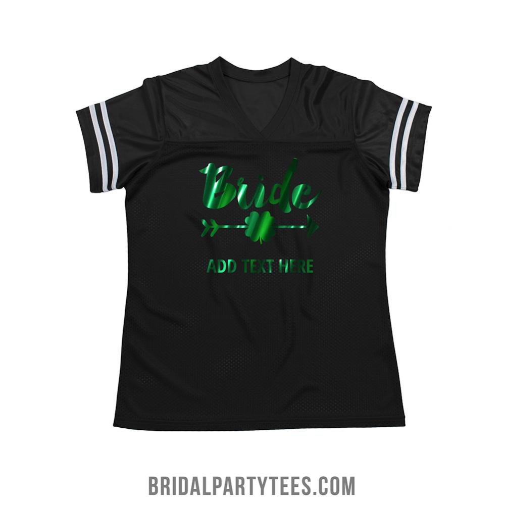 Metallic Bride Shamrock Jersey