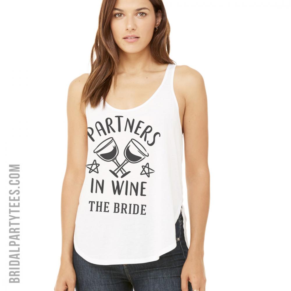 Bride Partner In Wine