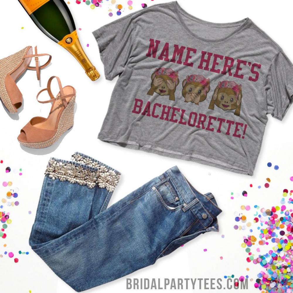 See No Evil Emoji Bachelorette