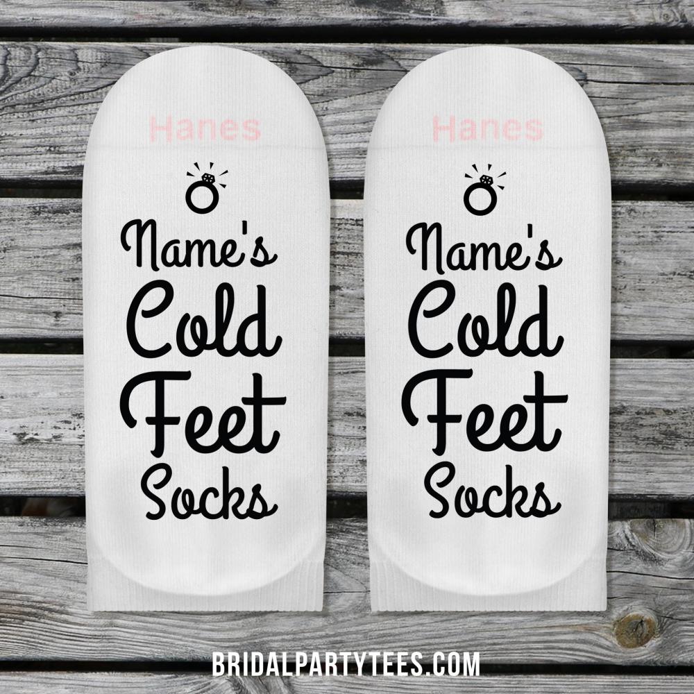 Custom Cold Feet Socks