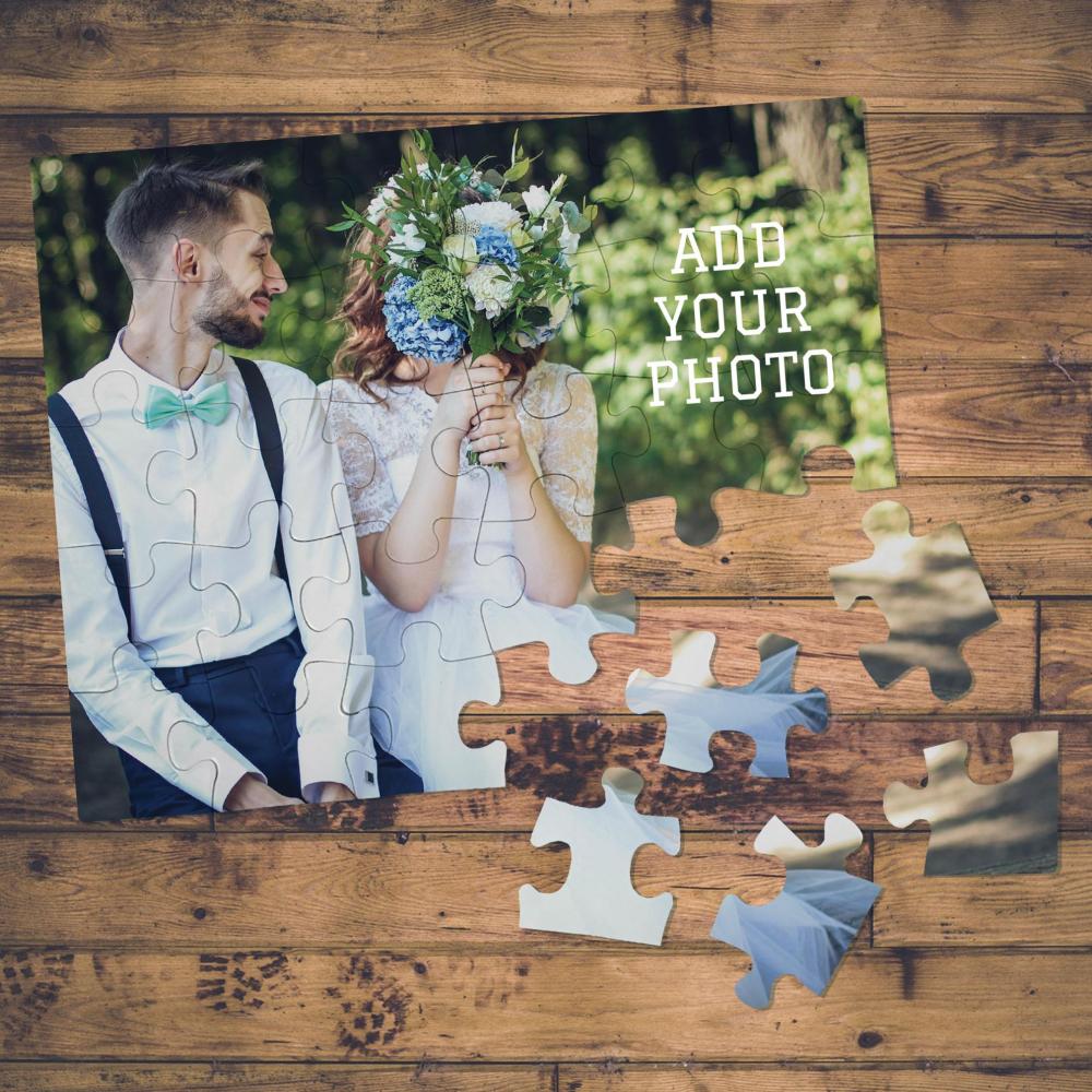 Custom Wedding Photo Puzzle