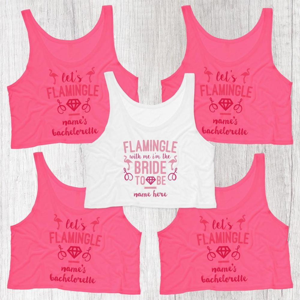 Cute Custom Neon Let's Flamingle