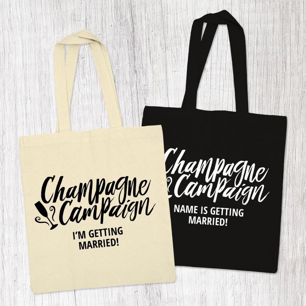 Champagne Campaign Custom Design