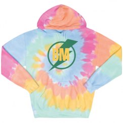 Unisex Tie-Dye Fleece Hoodie
