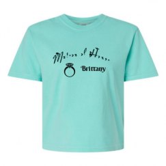 Ladies' Heavyweight Middie T-Shirt