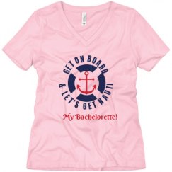 Ladies Relaxed Fit V-Neck Tee