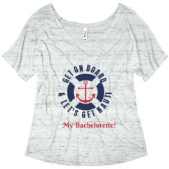 Ladies Flowy Slouchy Tee