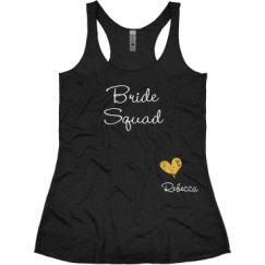 Ladies Slim Fit Super Soft Racerback Triblend Tank