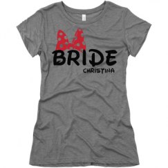Ladies Slim Fit Super Soft Triblend Tee