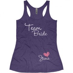 Ladies Slim Fit Super Soft Racerback Triblend Tank