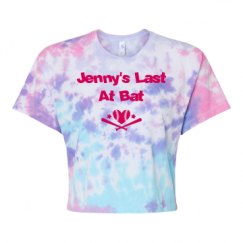 Women's Tie Dye Crop Top Tee