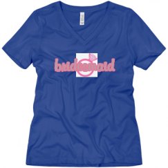 Ladies Relaxed Fit V-Neck Tee