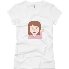 Ladies Slim Fit Basic Promo Jersey Tee