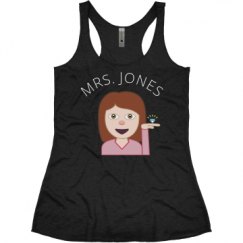 Ladies Slim Fit Super Soft Racerback Triblend Tank