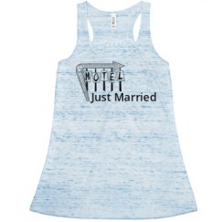 Ladies Flowy Racerback Tank