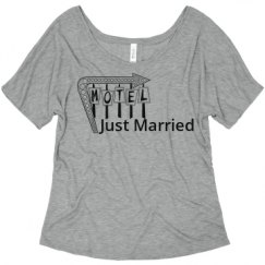 Ladies Flowy Slouchy Tee